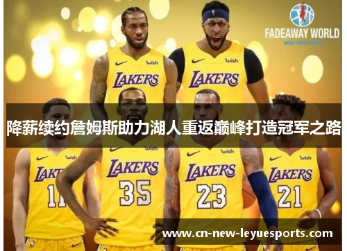 降薪续约詹姆斯助力湖人重返巅峰打造冠军之路